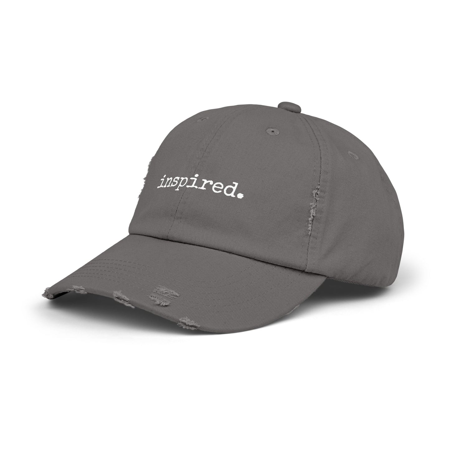 inspired. Distressed Cap