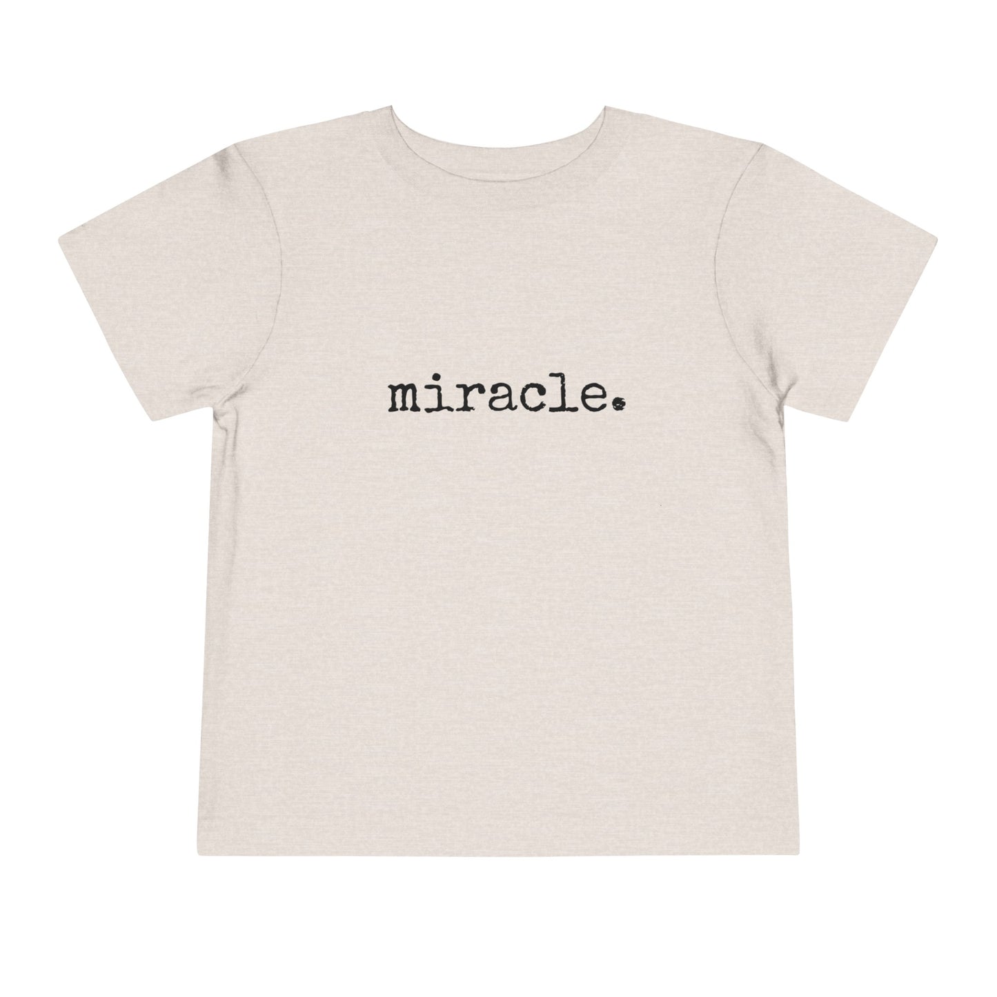 Miracle Toddler Short Sleeve Tee