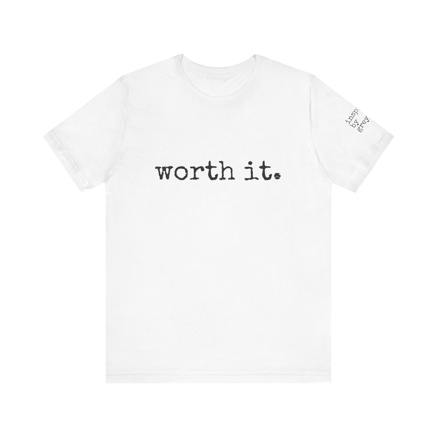 Worth It Jersey Short Sleeve Tee