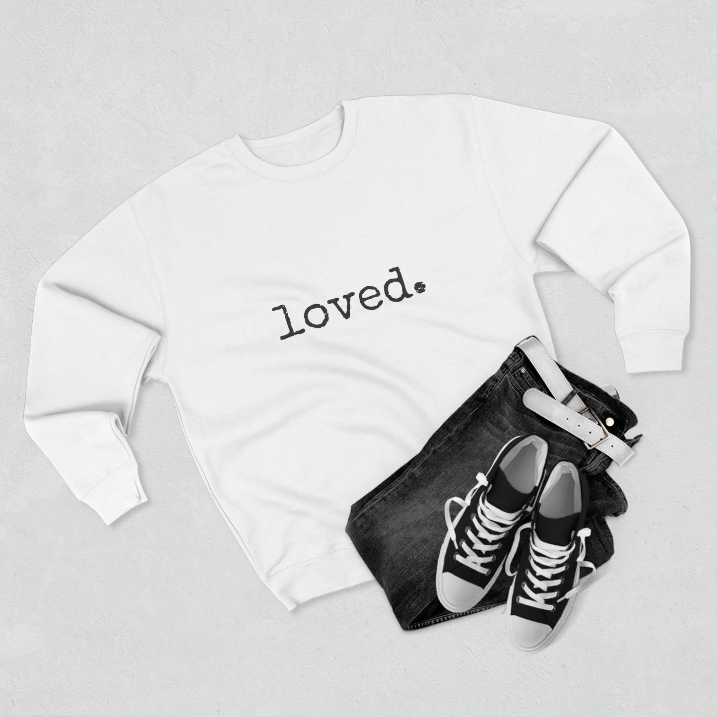 loved. Crewneck Sweatshirt