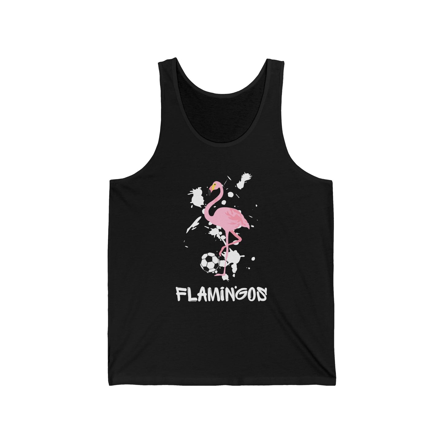 Flamingo Unisex Jersey Tank