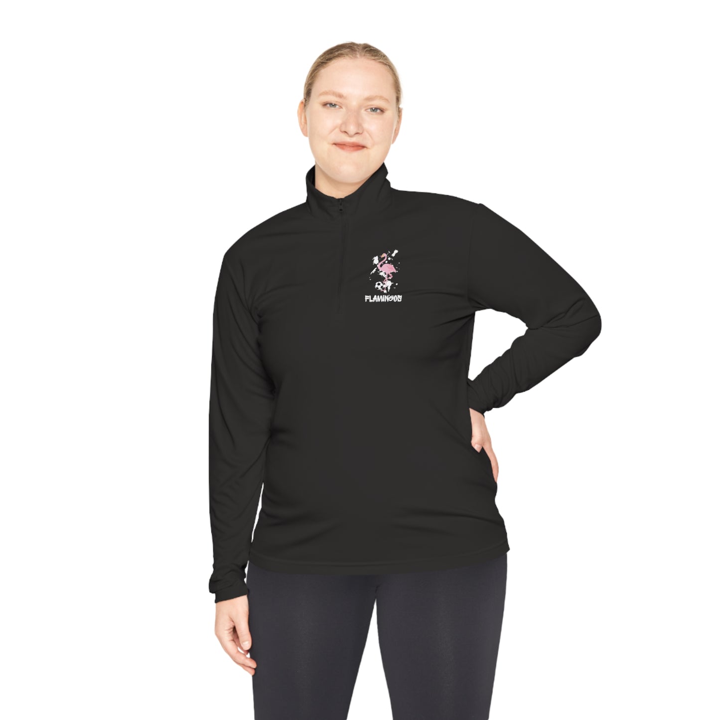 Flamingo Quarter Zip