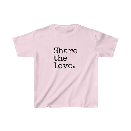 Share the Love Kids Heavy Cotton™ Tee