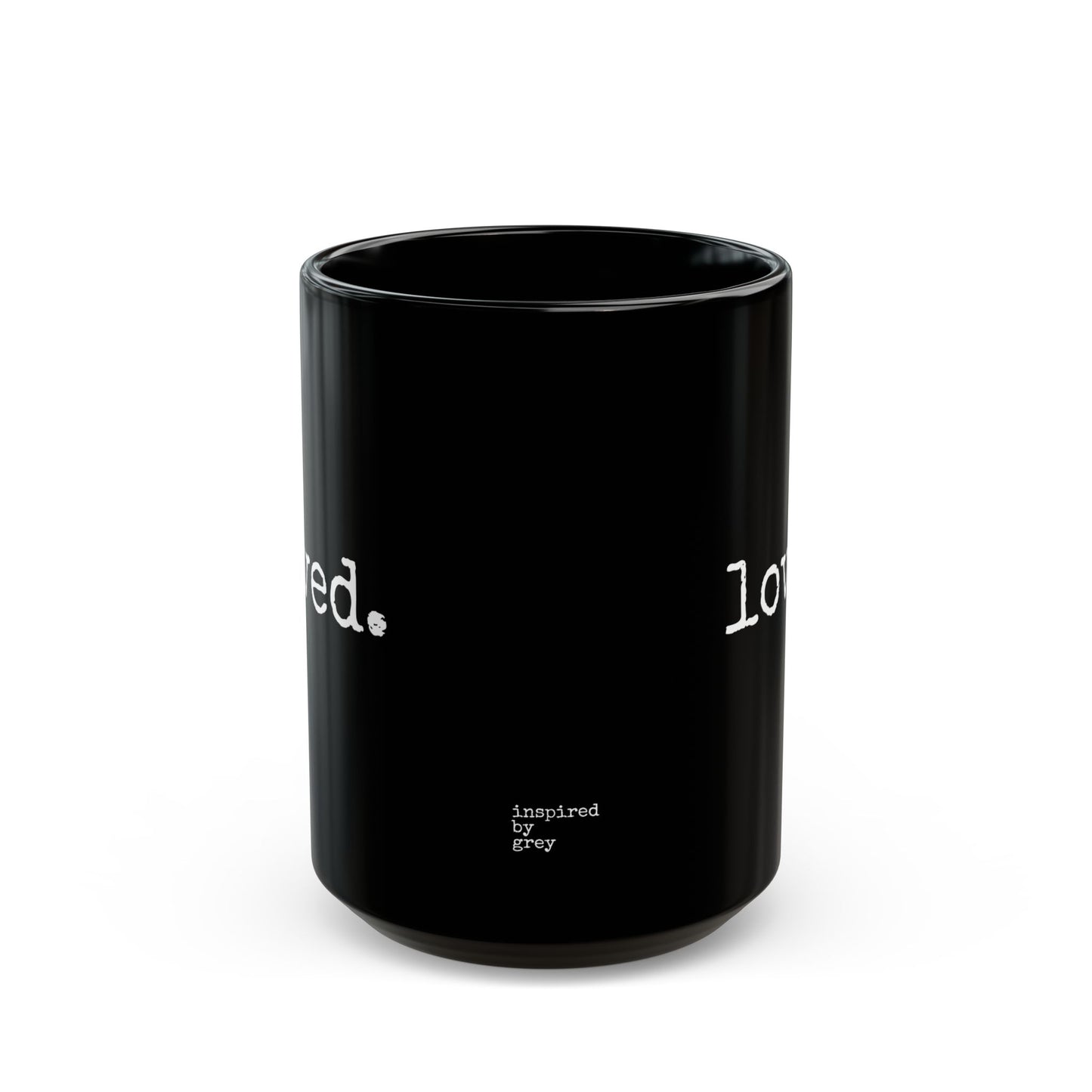 loved. Black Mug