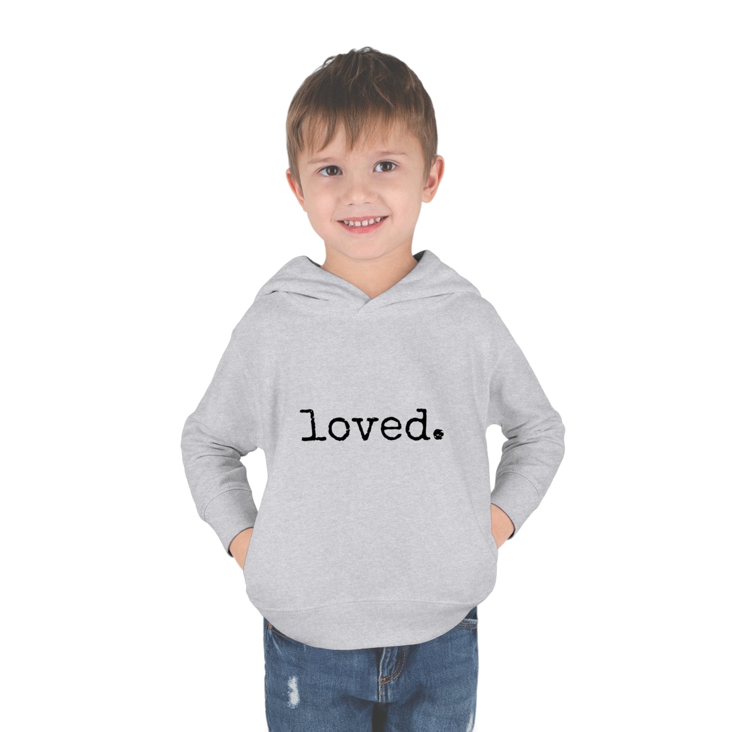 loved. Toddler Pullover Fleece Hoodie