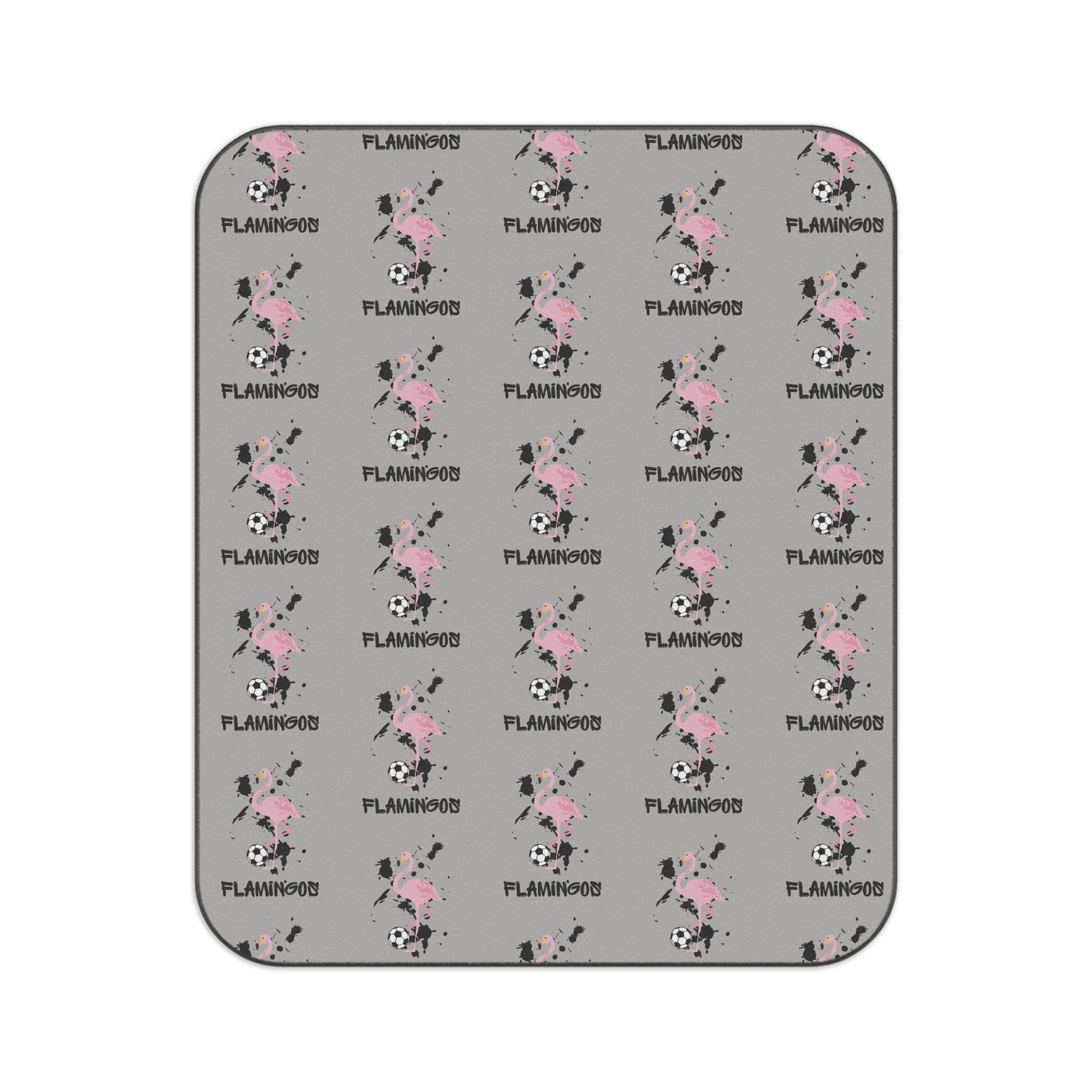 Flamingos Game Day Picnic Blanket