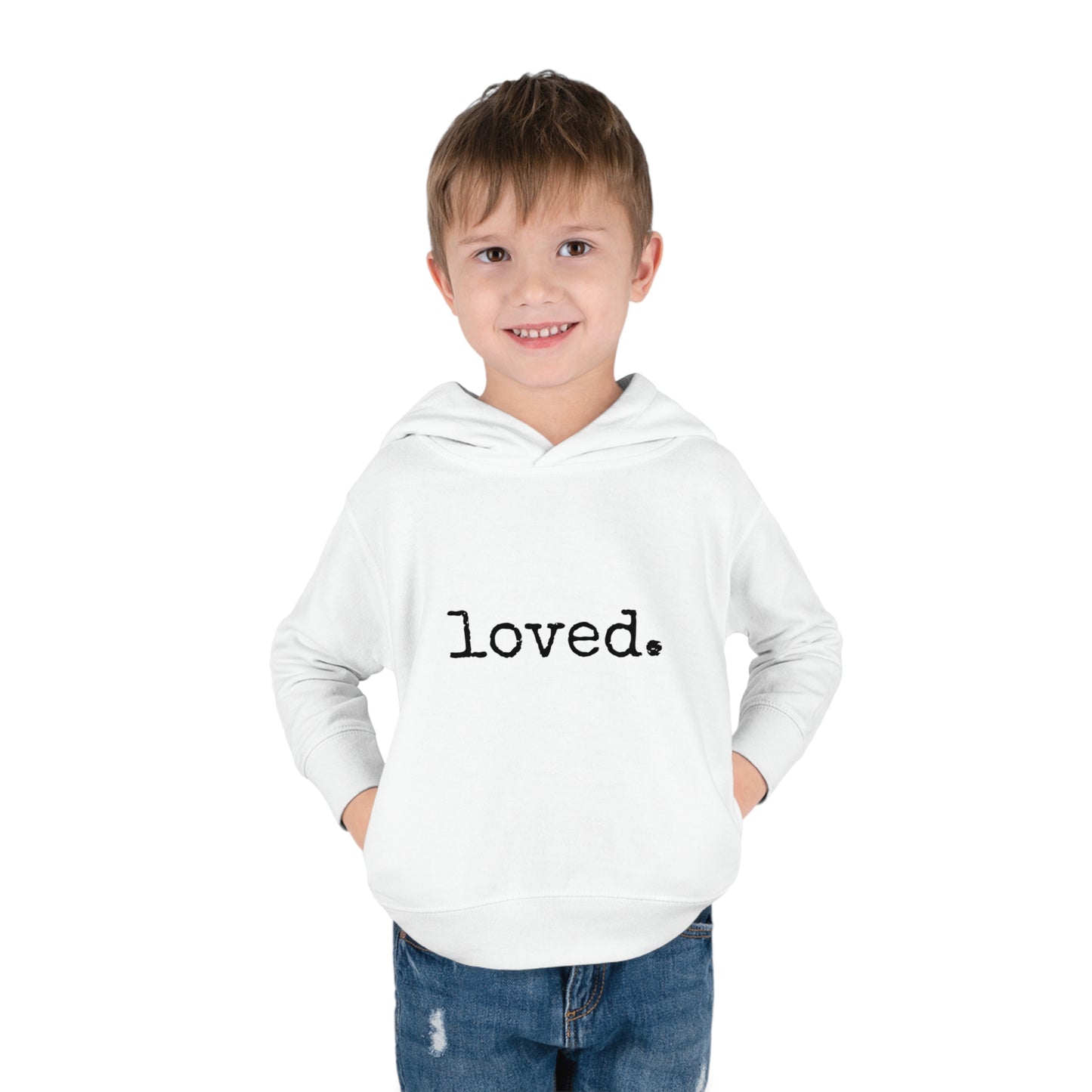 loved. Toddler Pullover Fleece Hoodie