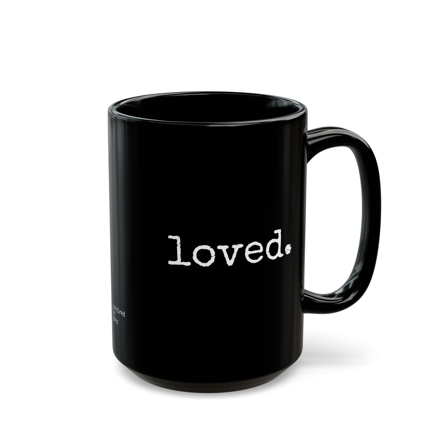 loved. Black Mug