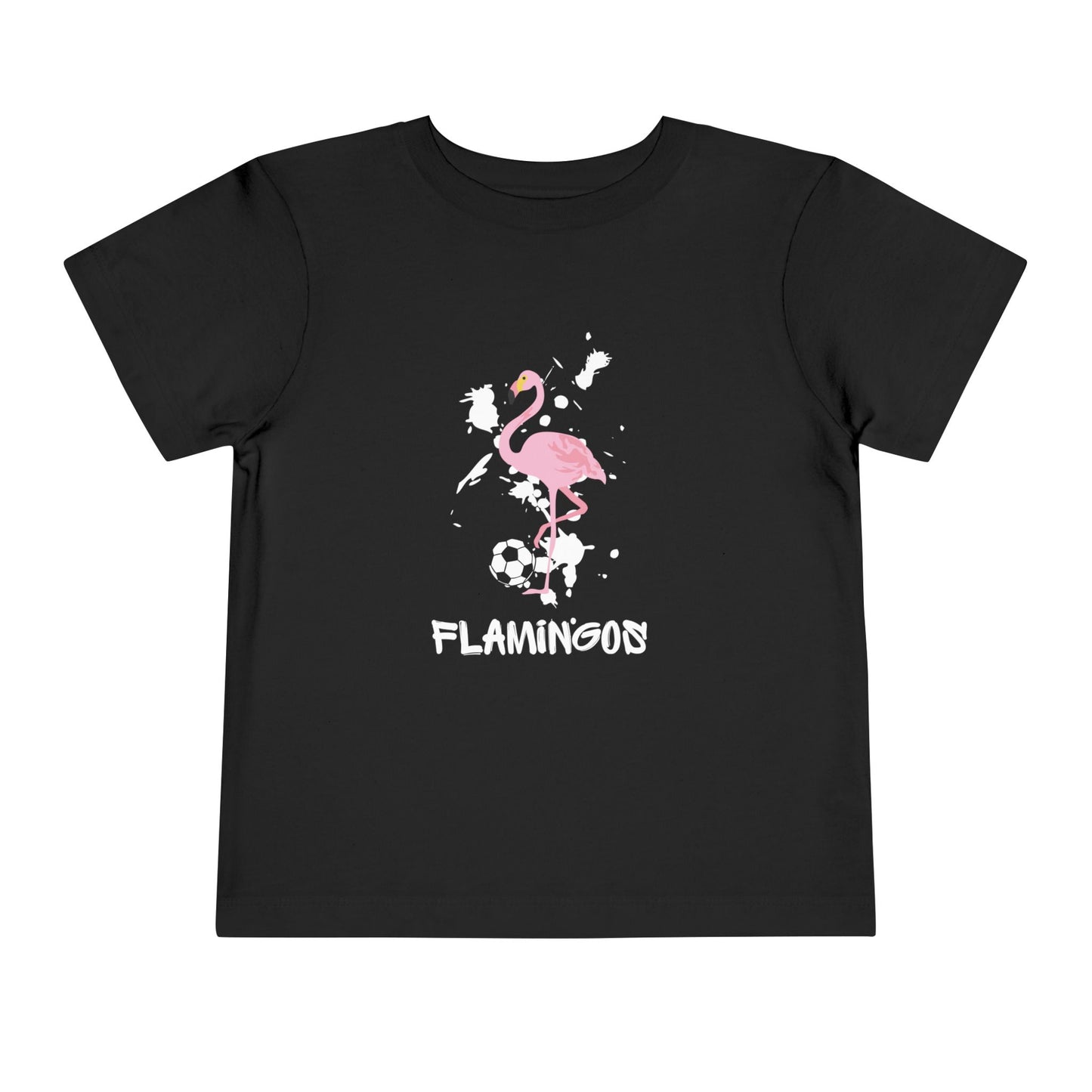 Toddler Flamingo Short Sleeve Tee