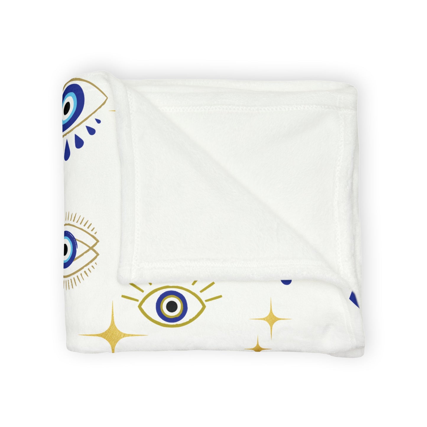 Evil Eye Polyester Blanket