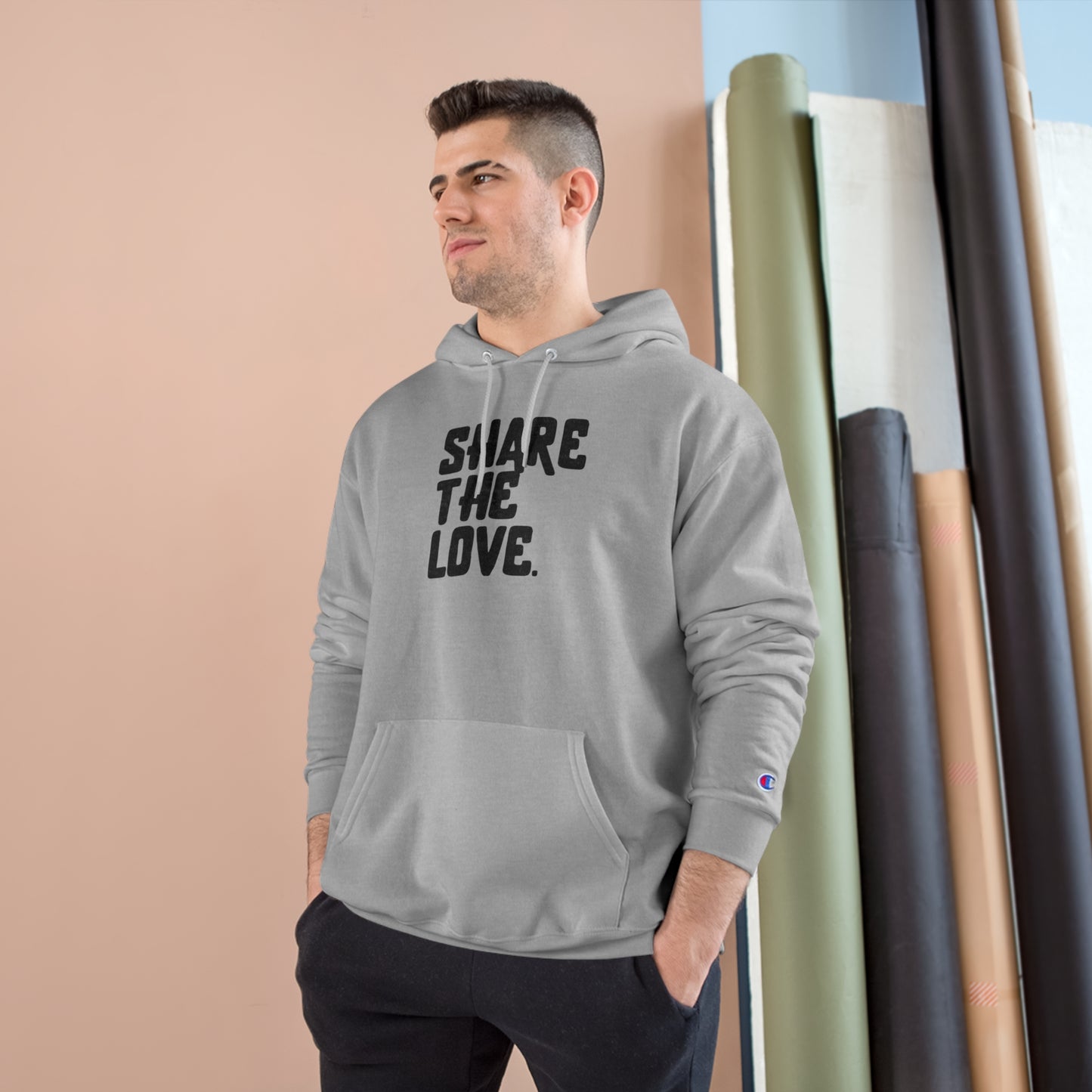 Share The Love Champion Hoodie