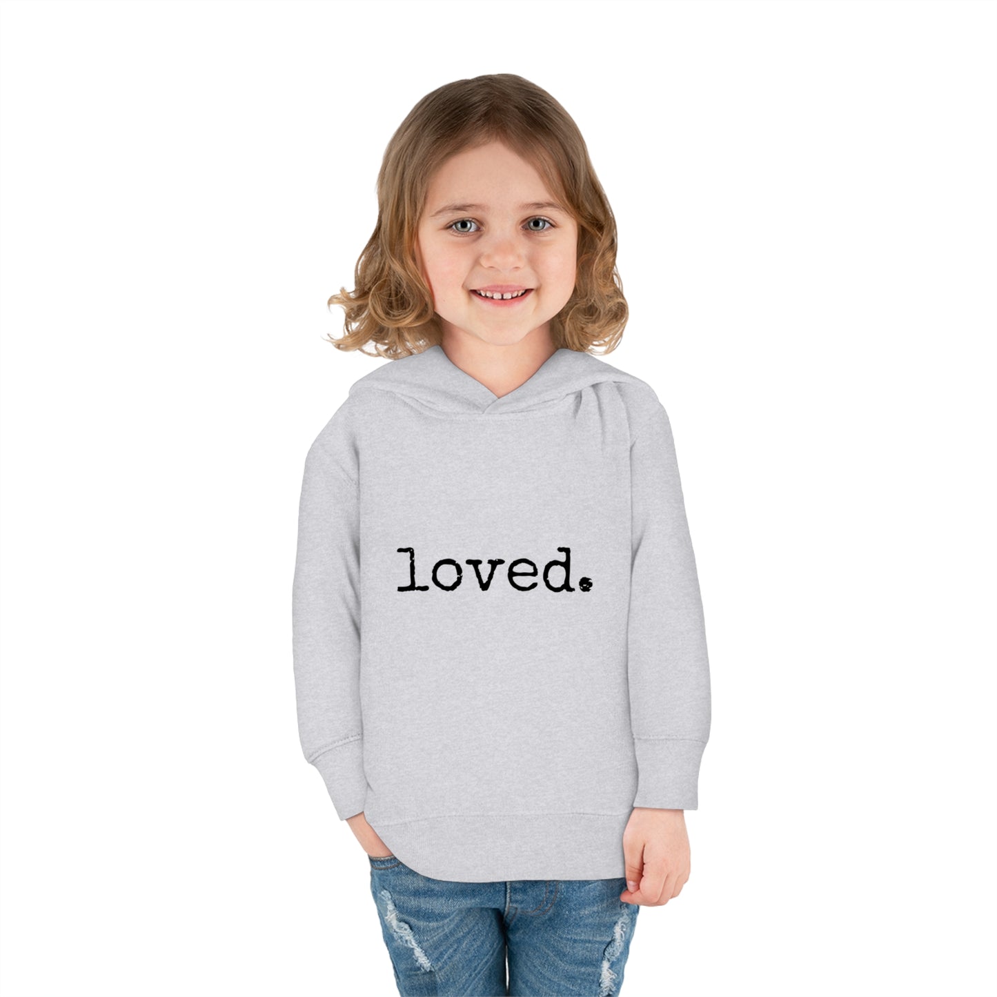 loved. Toddler Pullover Fleece Hoodie