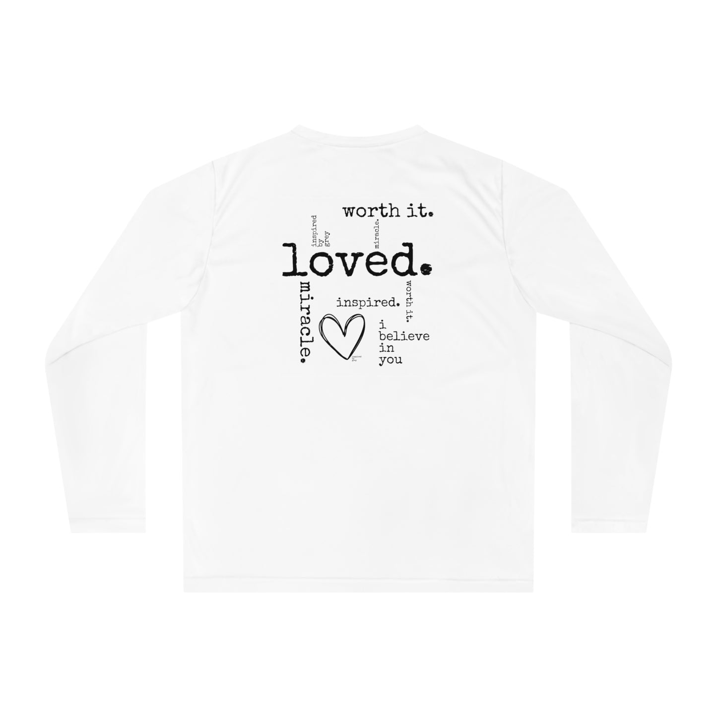 Inspired Collage Dri-fit Long Sleeve Tshirt