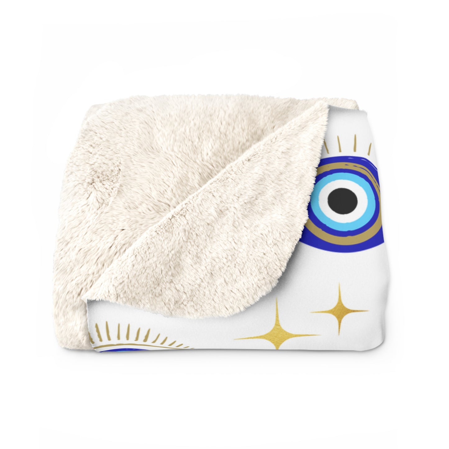 Evil Eye Fleece Blanket