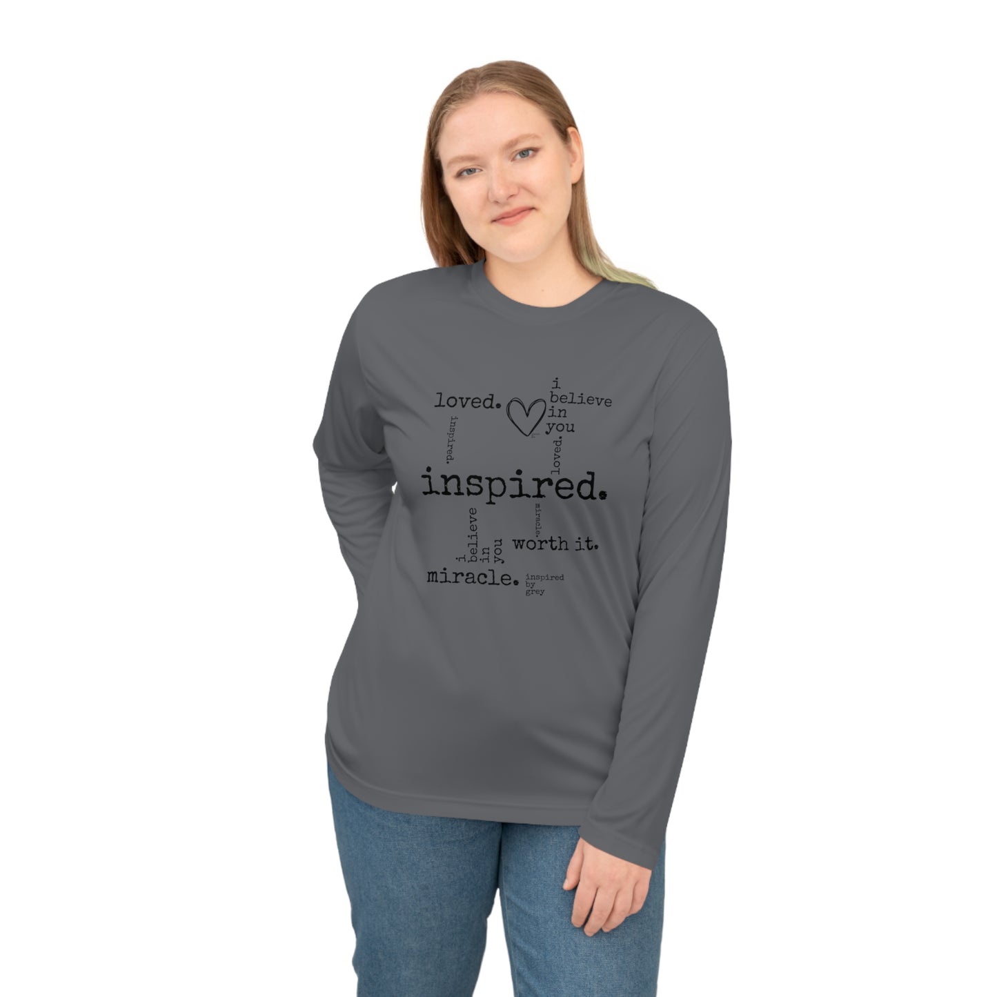 Inspired Collage Dri-fit Long Sleeve Tshirt