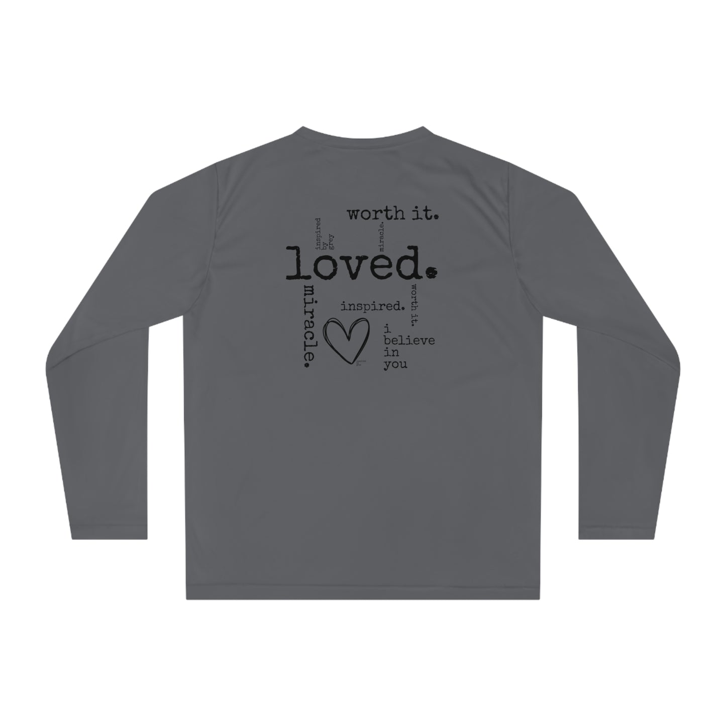 Inspired Collage Dri-fit Long Sleeve Tshirt