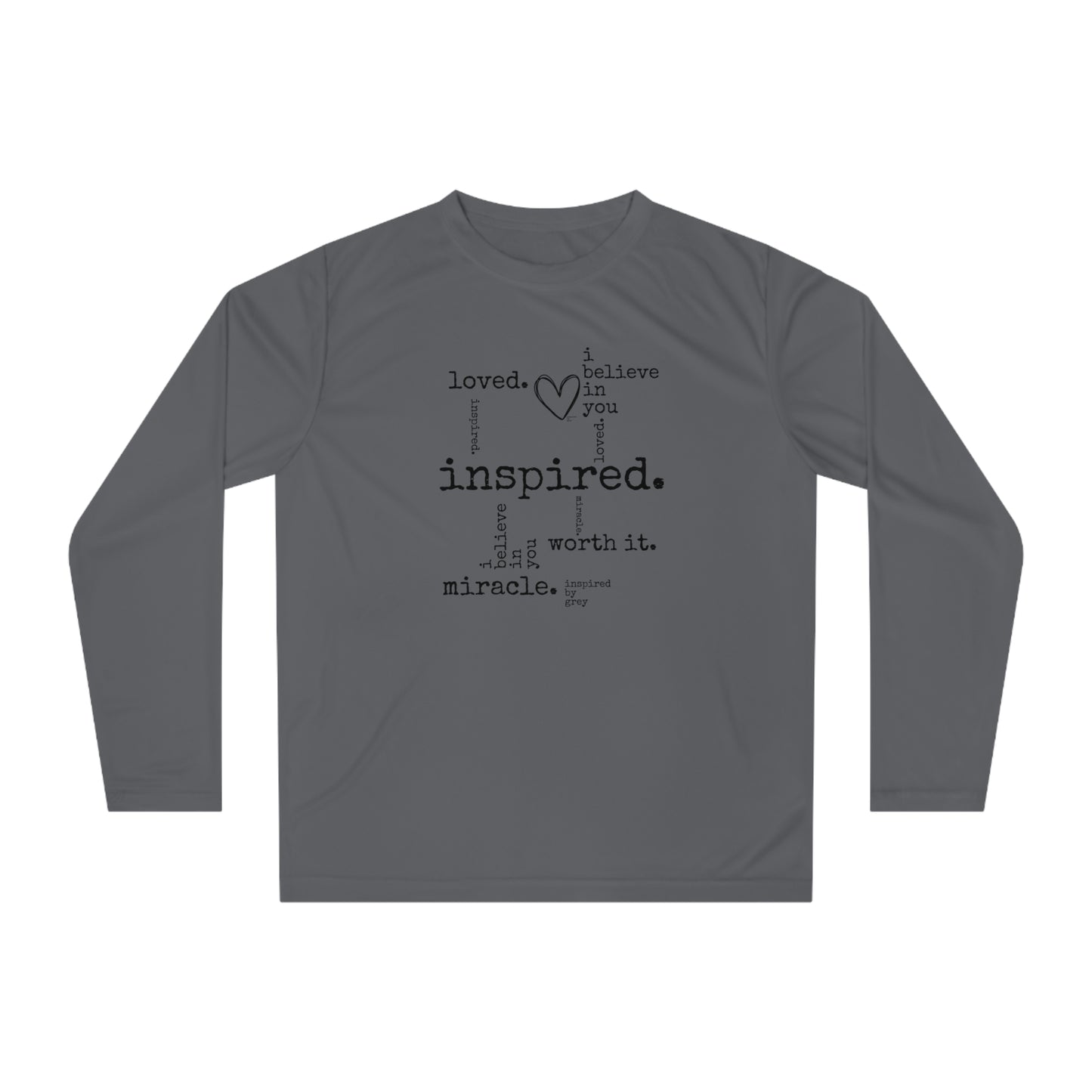 Inspired Collage Dri-fit Long Sleeve Tshirt