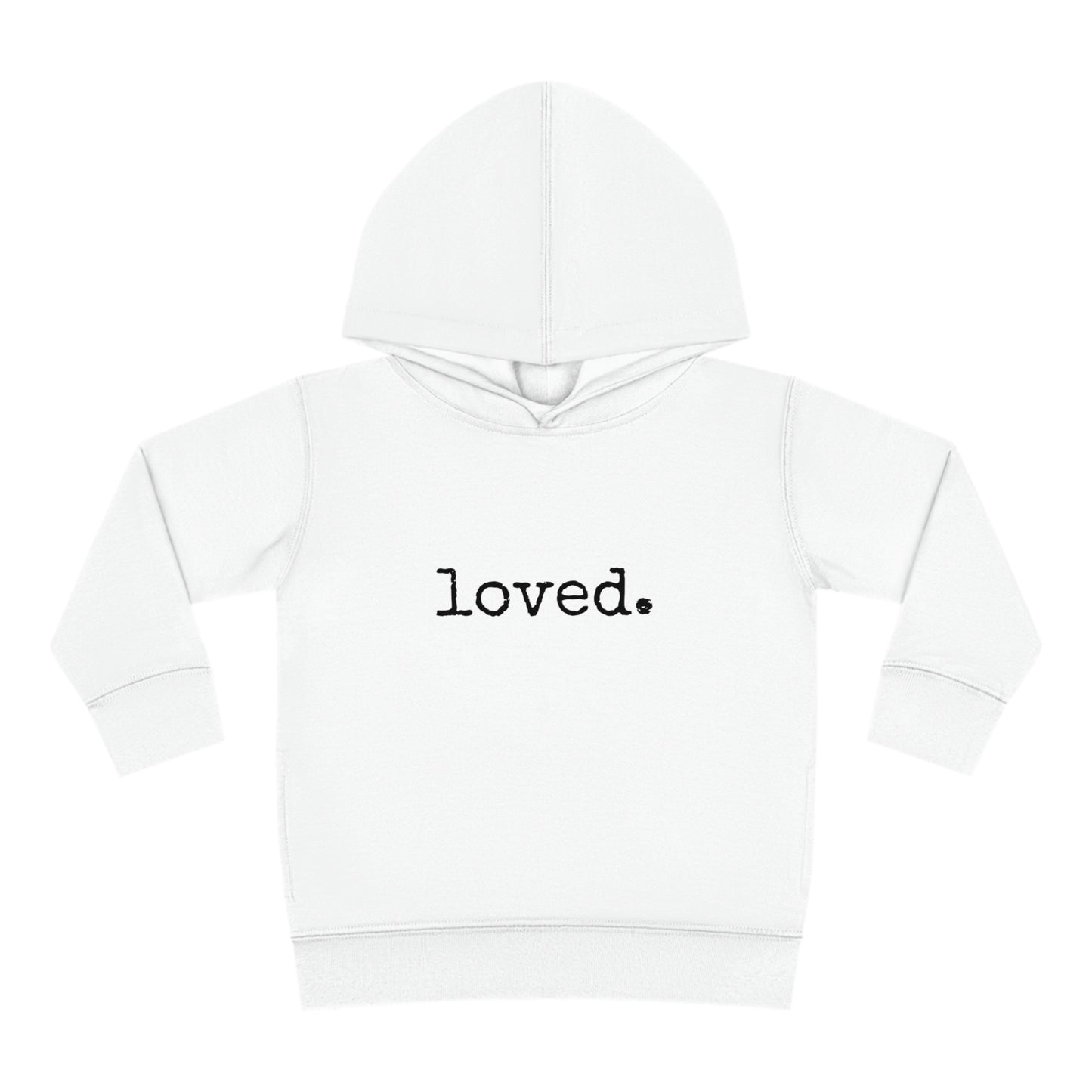 loved. Toddler Pullover Fleece Hoodie