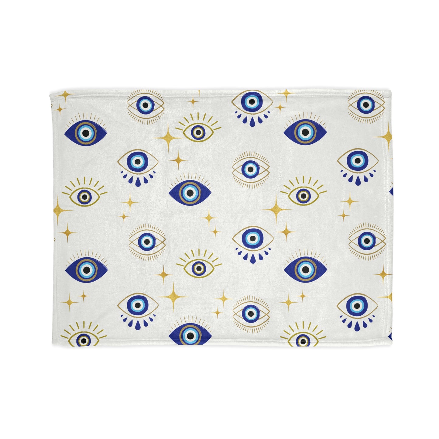 Evil Eye Polyester Blanket