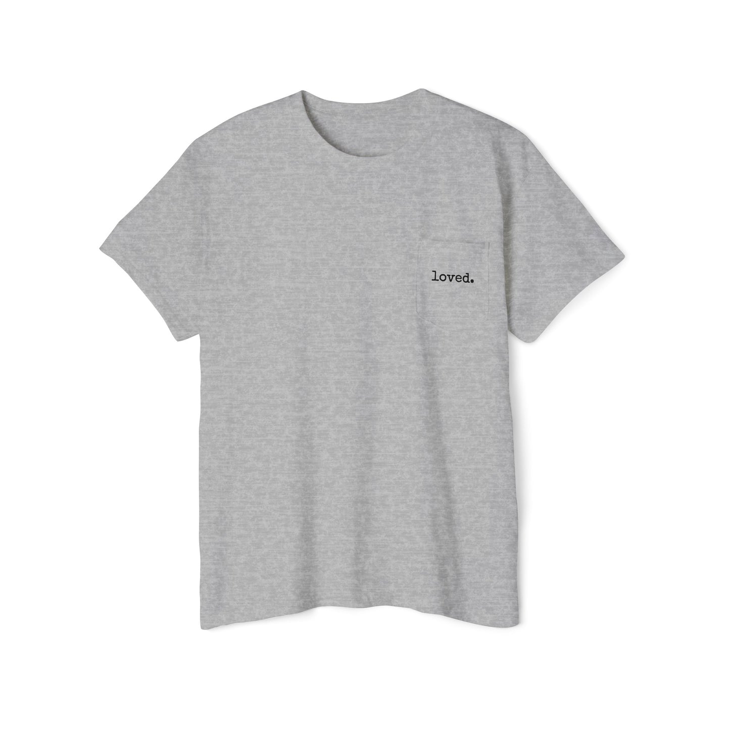 loved. Heavy Cotton Pocket Tee