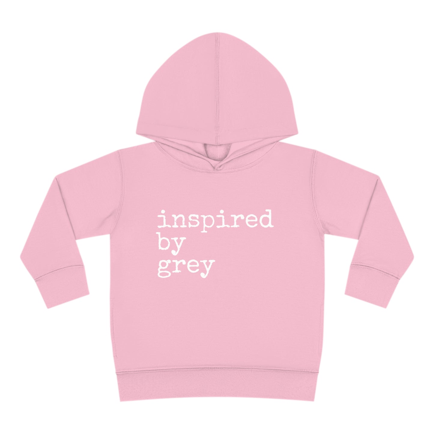 Inspired By Grey Toddler Pullover Fleece Hoodie