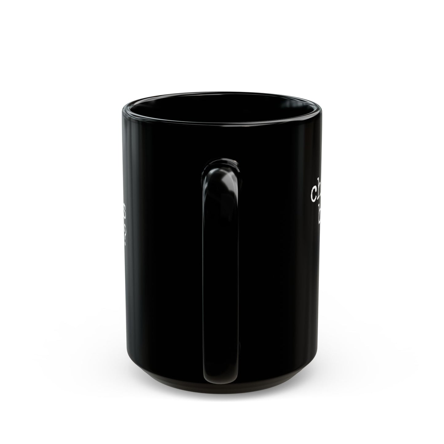 Chicken Butt Black Mug (11oz, 15oz)