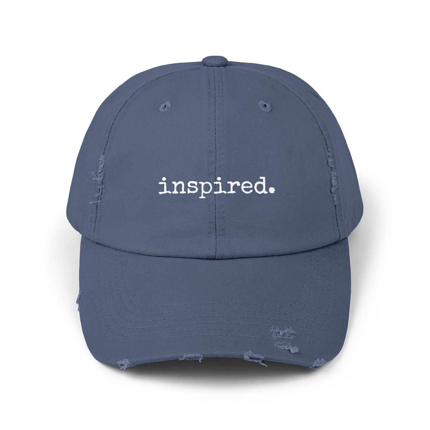 inspired. Distressed Cap