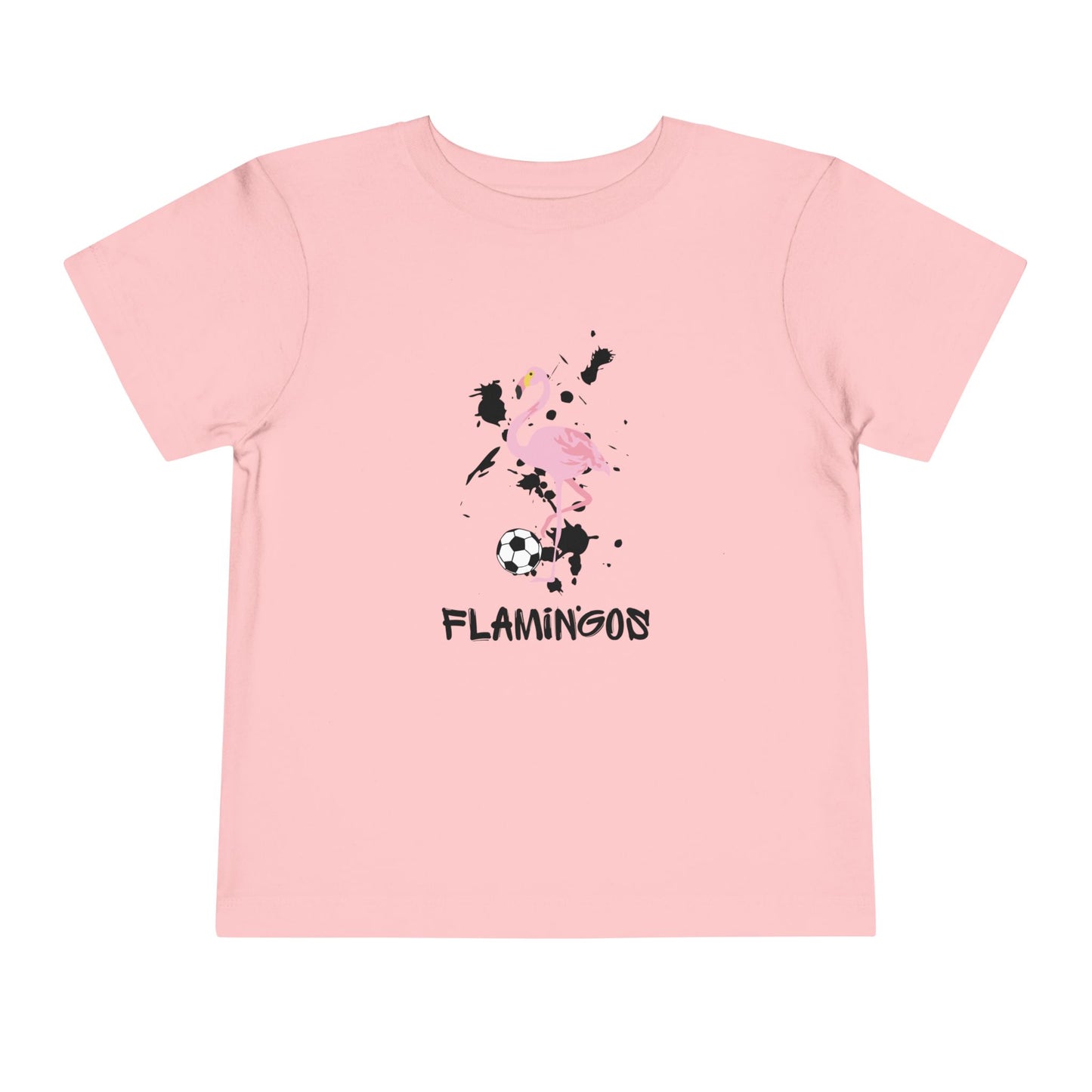 Toddler Flamingo Short Sleeve Tee