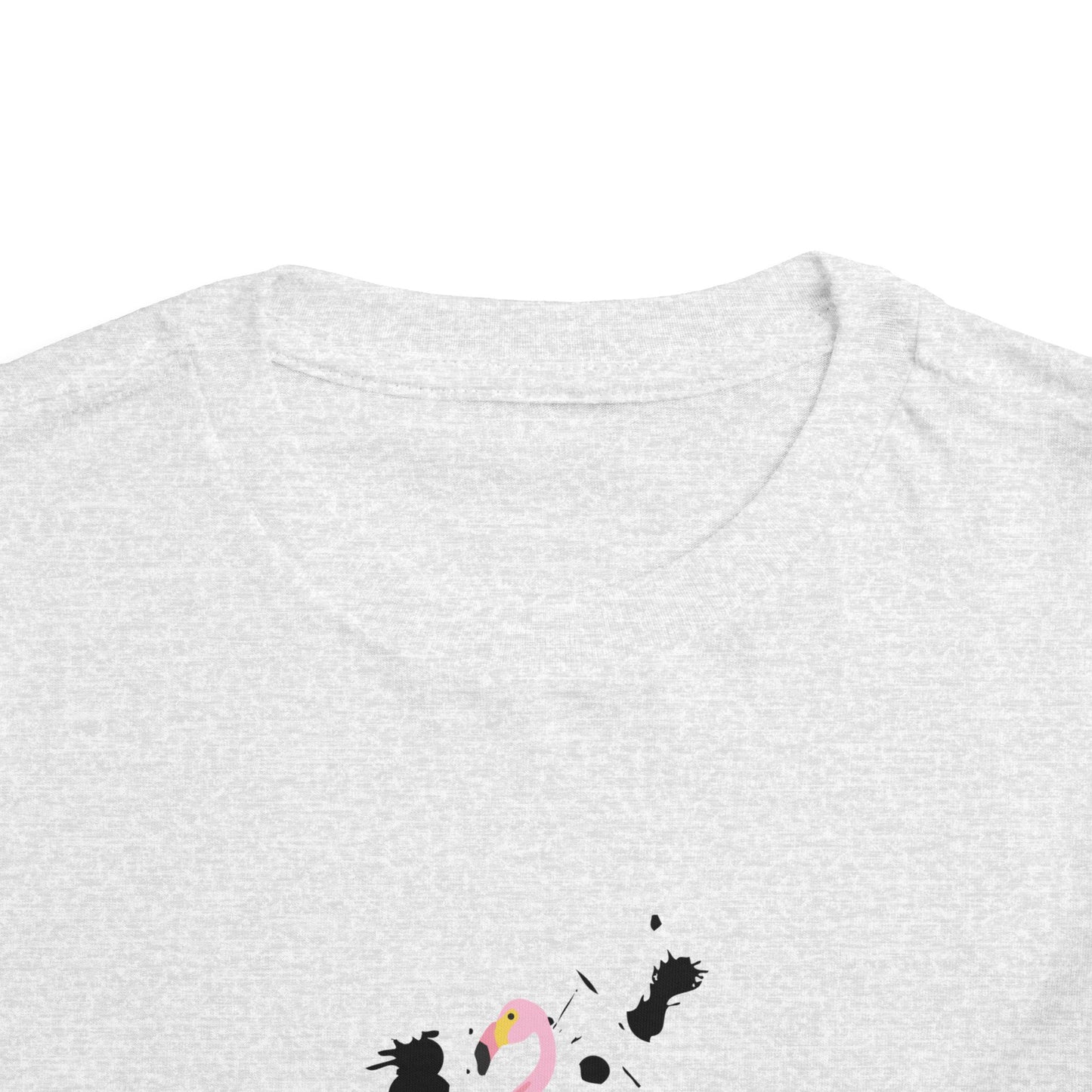 Toddler Flamingo Short Sleeve Tee