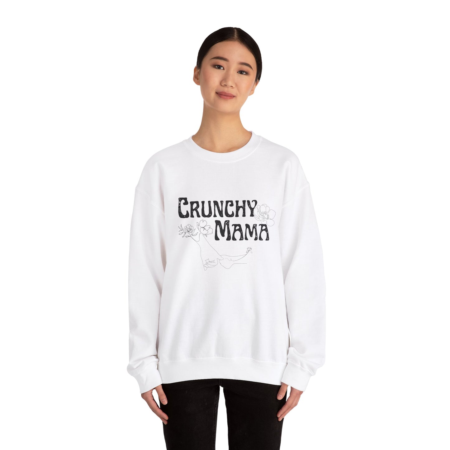 Crunchy Mama Crewneck Sweatshirt