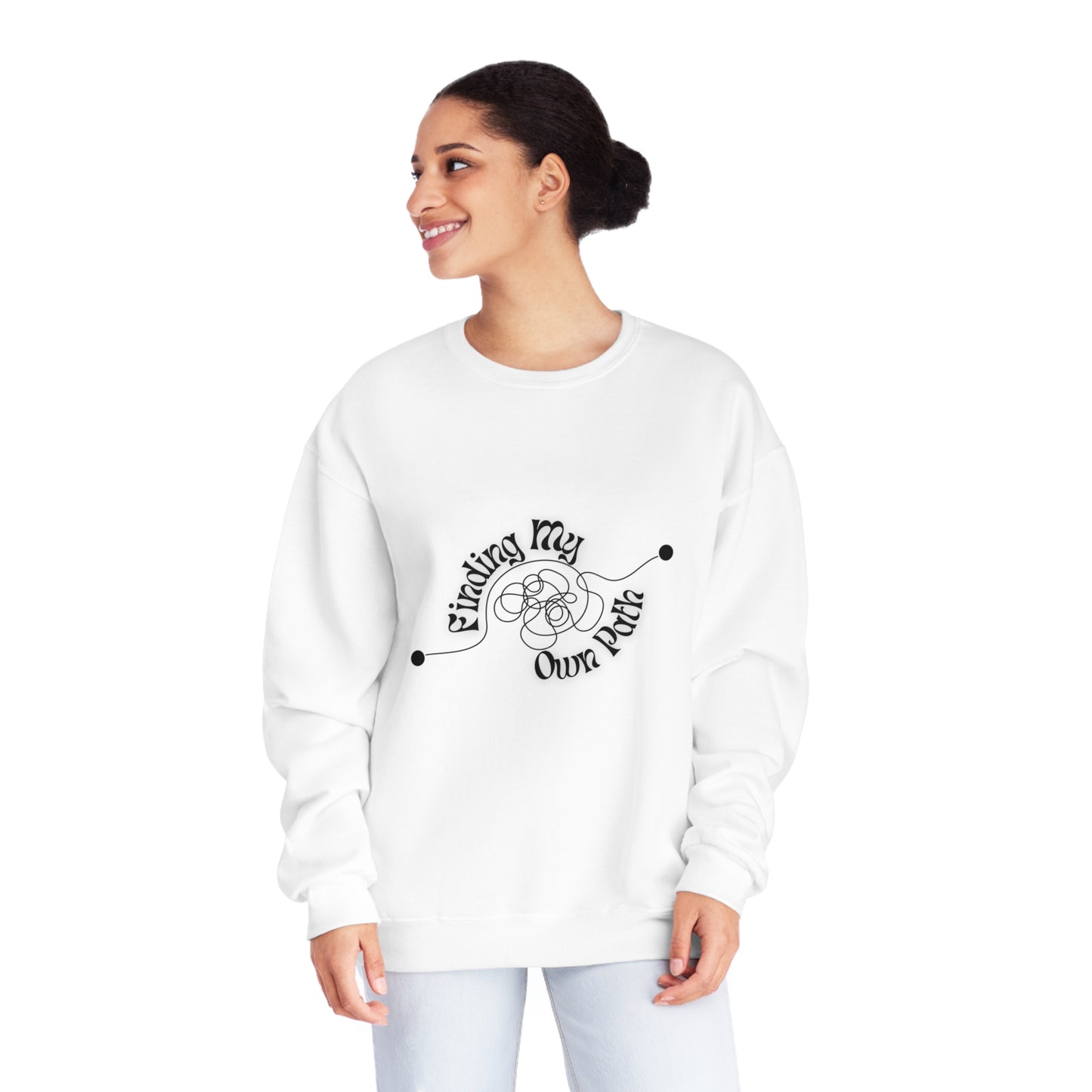 Finding My Own Path Crewneck Sweatshirt