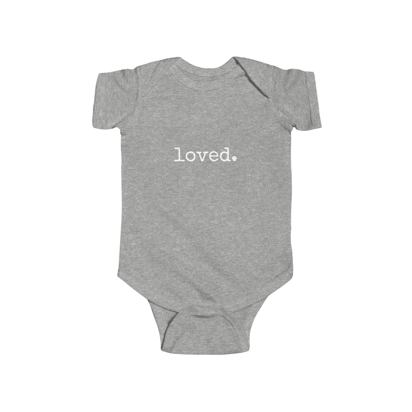 loved. Infant Fine Jersey Bodysuit