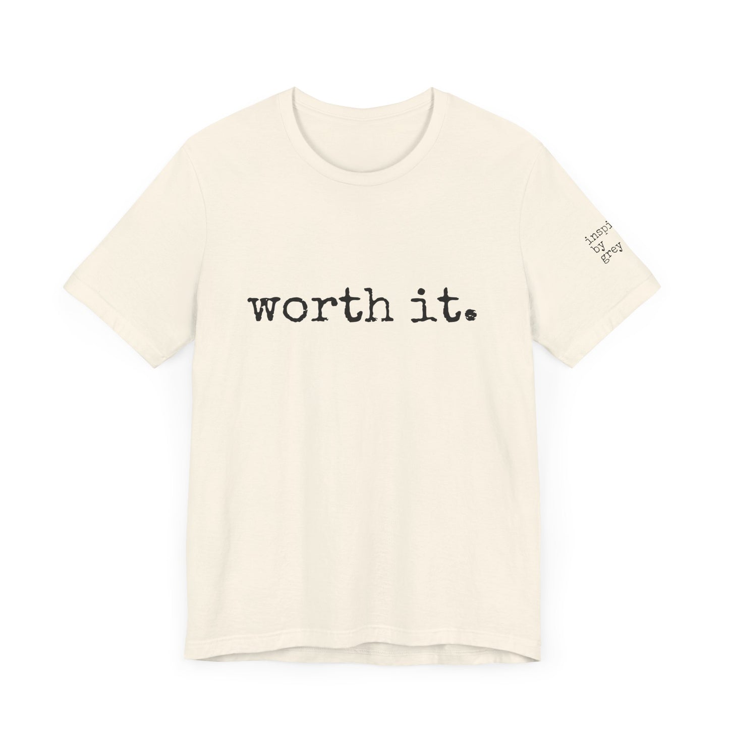 Worth It Jersey Short Sleeve Tee