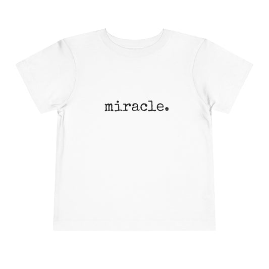 Miracle Toddler Short Sleeve Tee