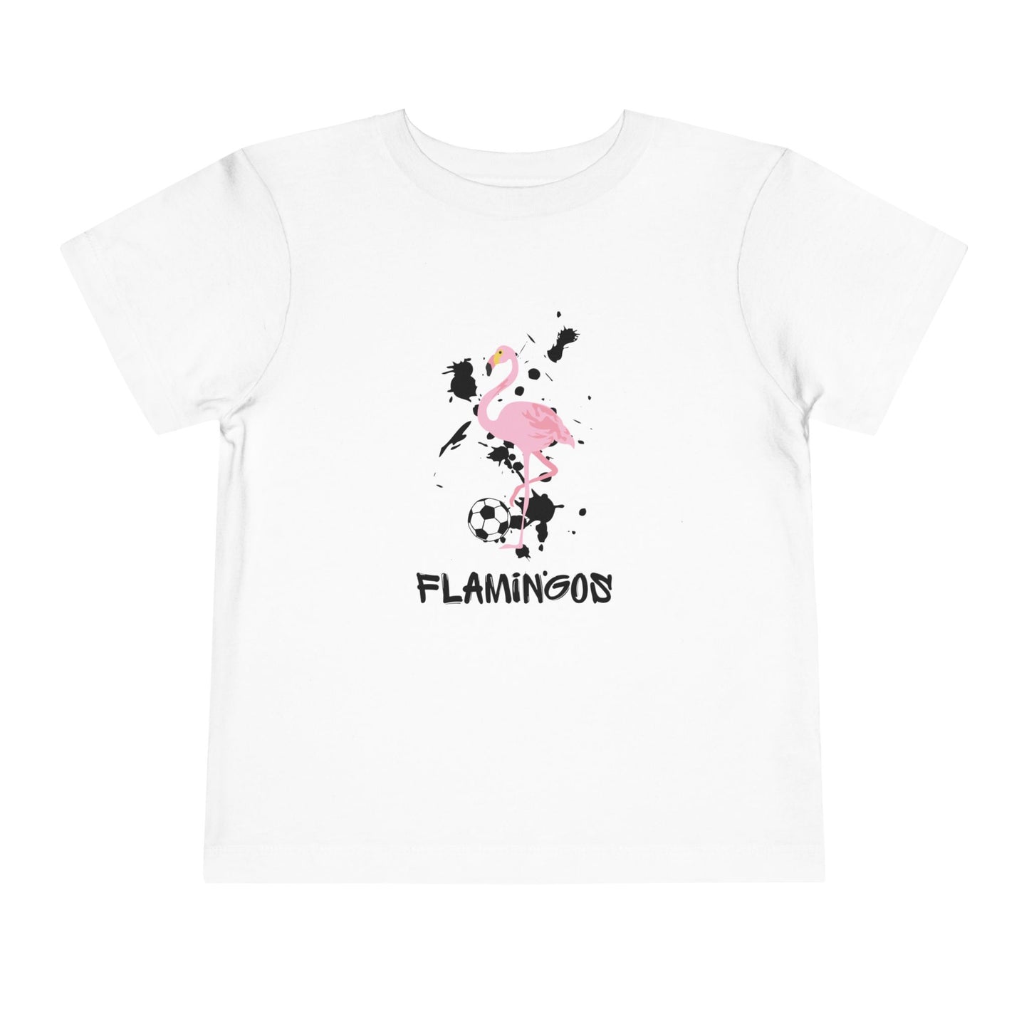 Toddler Flamingo Short Sleeve Tee