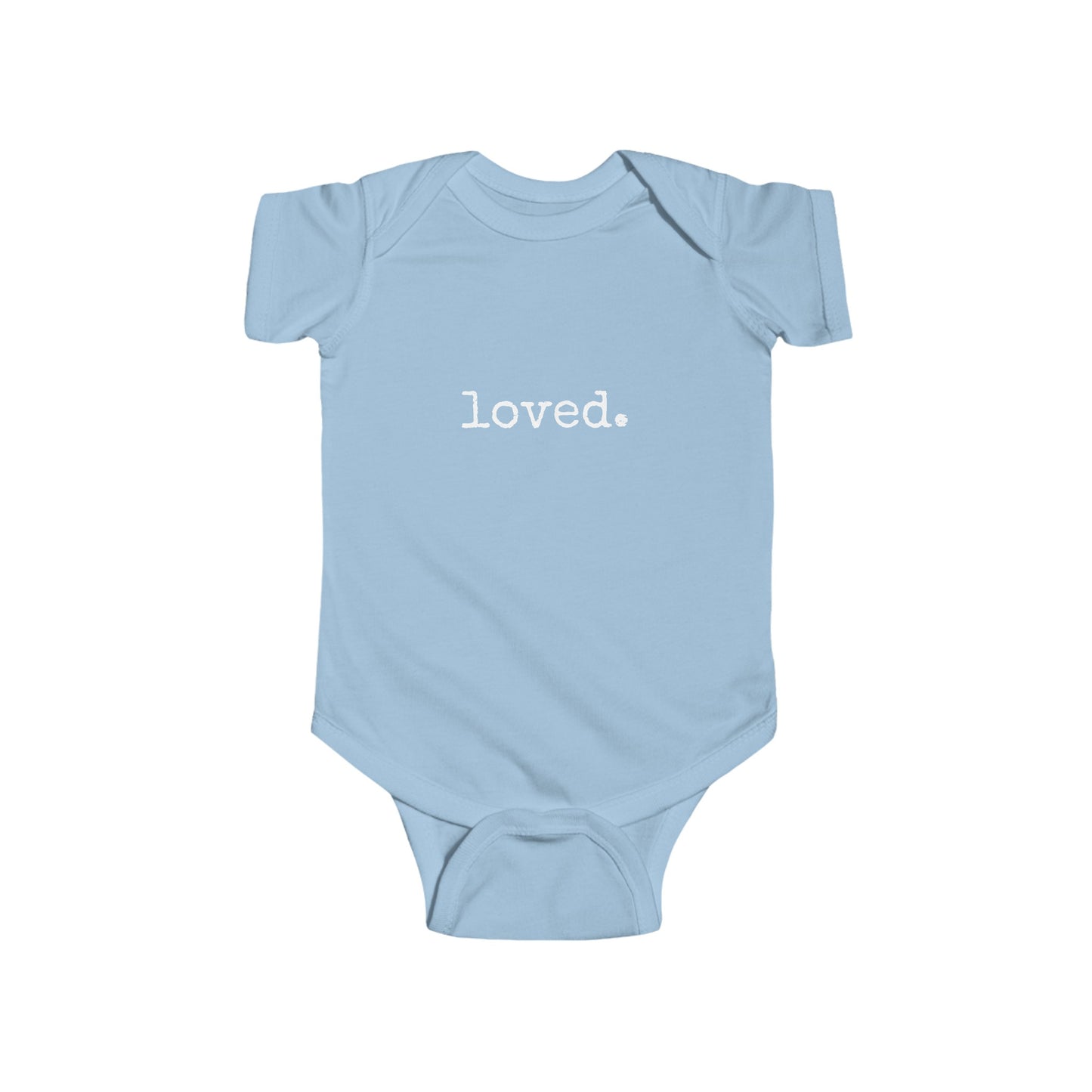 loved. Infant Fine Jersey Bodysuit