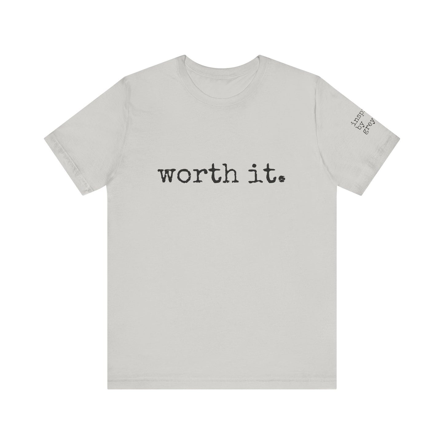 Worth It Jersey Short Sleeve Tee