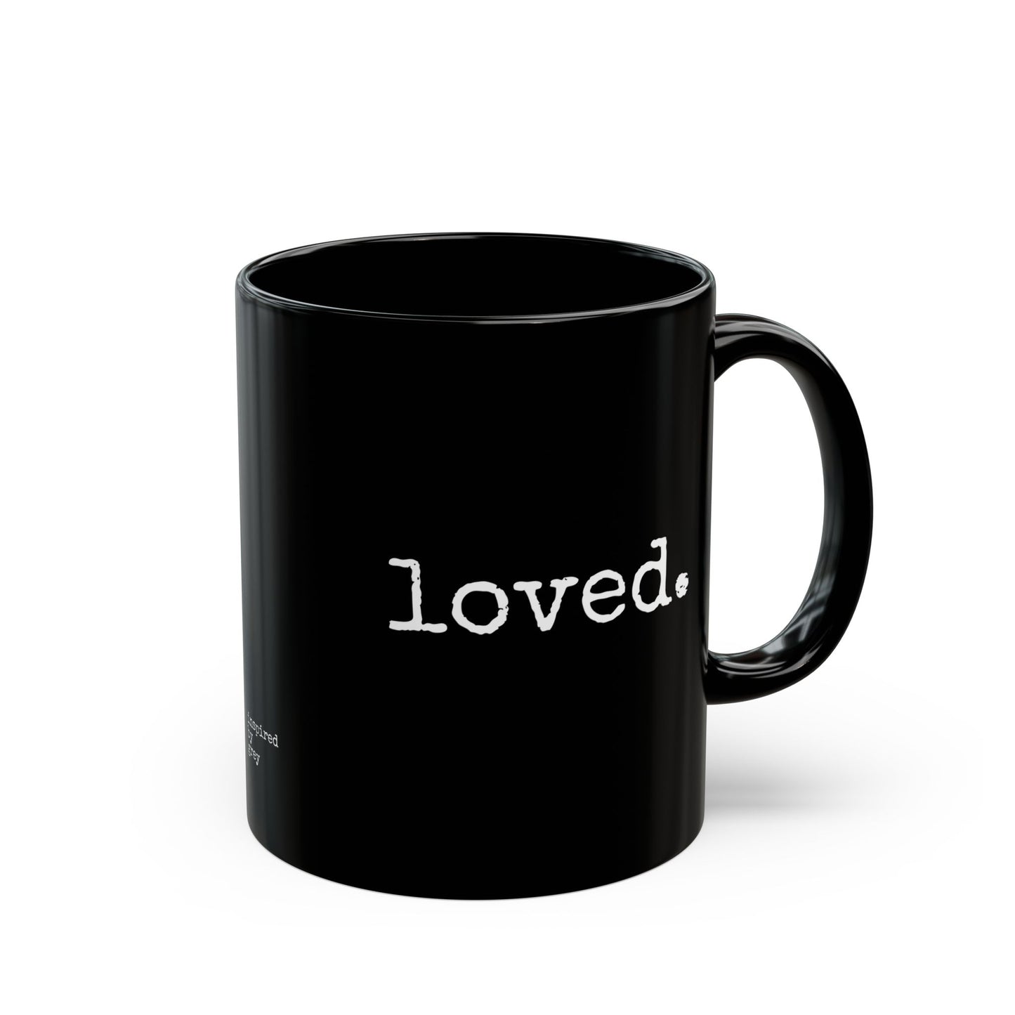 loved. Black Mug