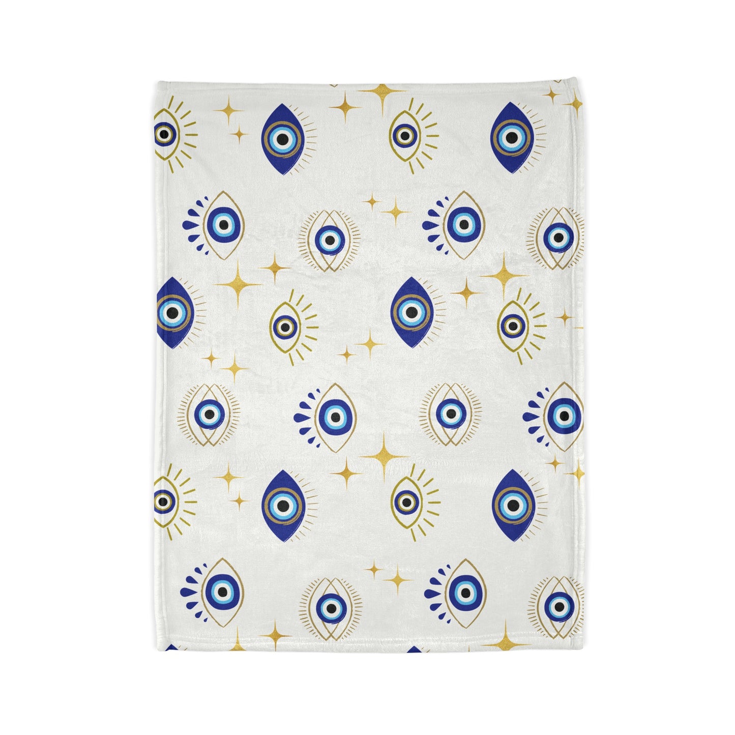 Evil Eye Polyester Blanket