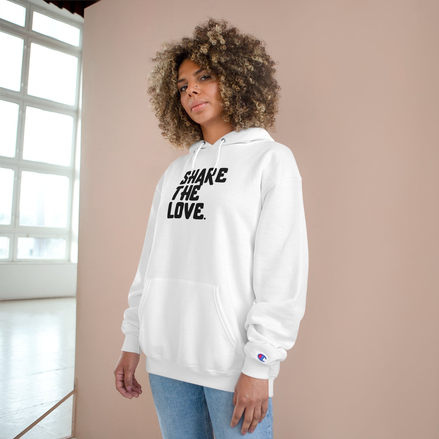 Share The Love Champion Hoodie