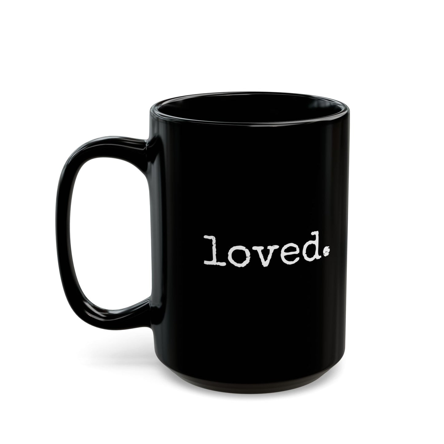 loved. Black Mug