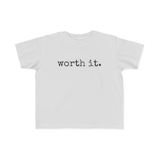 Worth It Toddler's Fine Jersey Tee