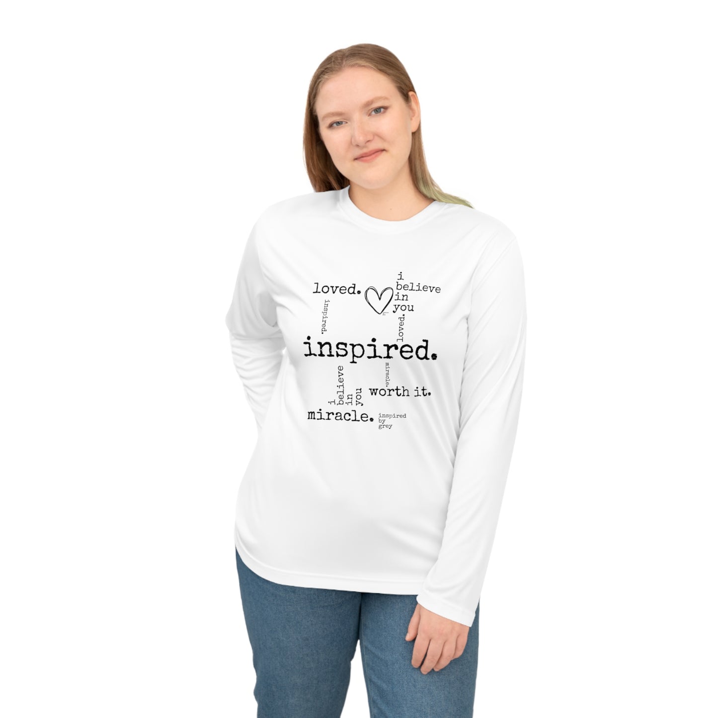 Inspired Collage Dri-fit Long Sleeve Tshirt