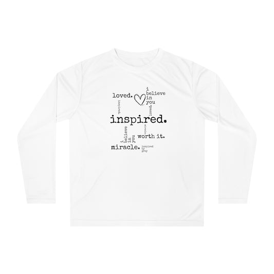 Inspired Collage Dri-fit Long Sleeve Tshirt