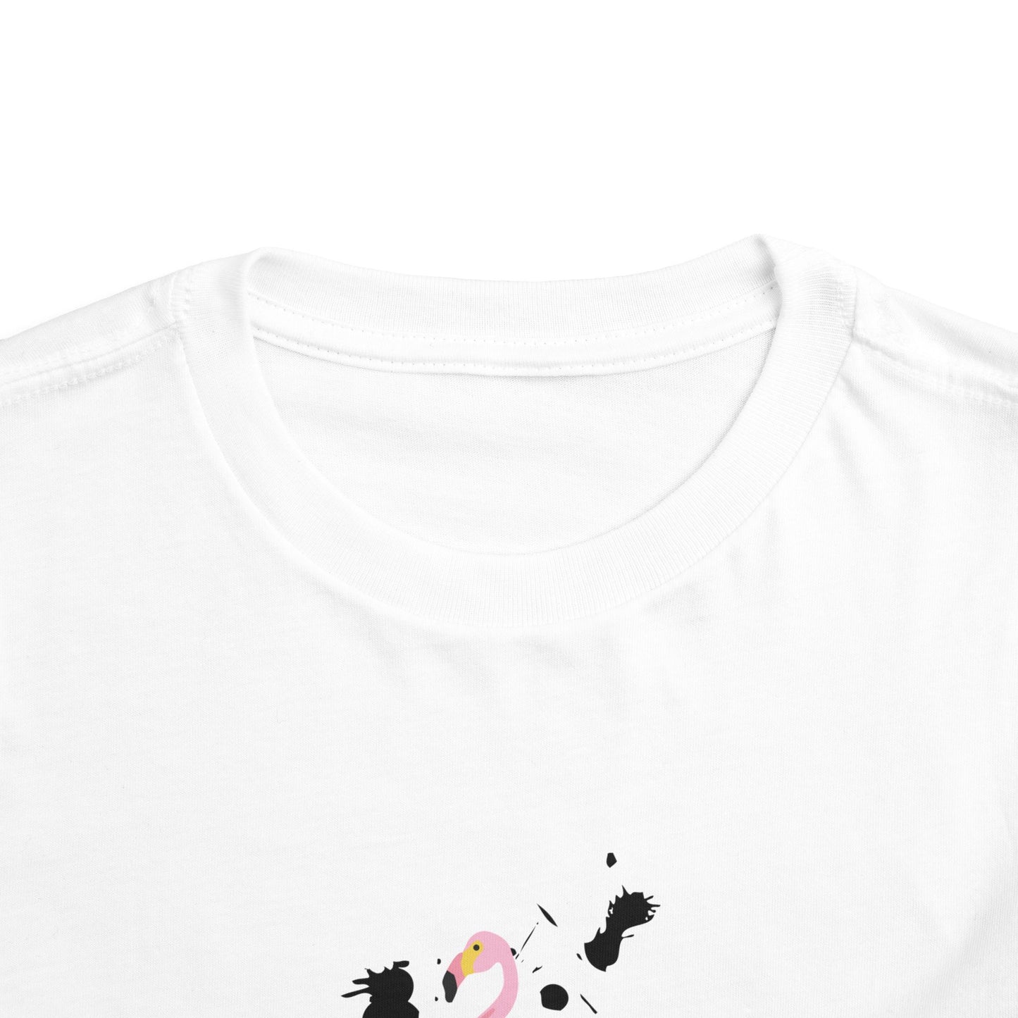 Toddler Flamingo Short Sleeve Tee