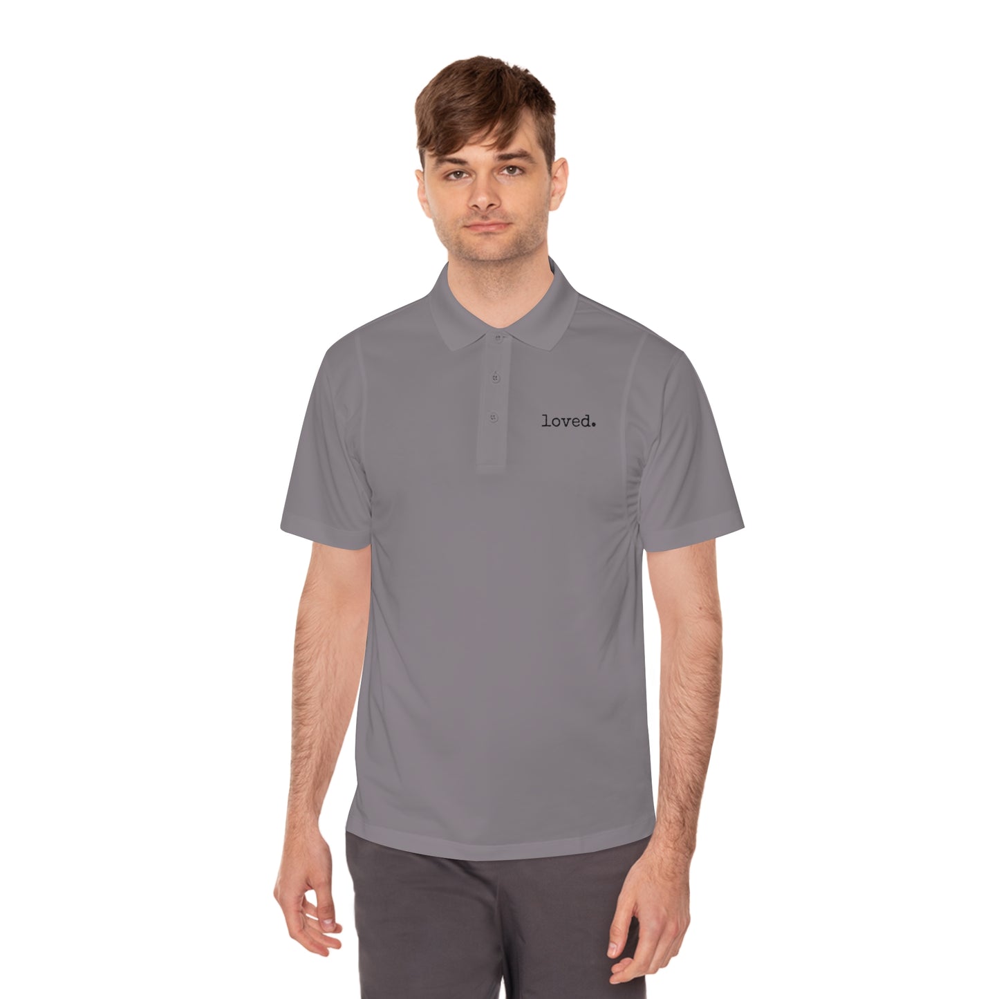 Loved. Men's Sport Polo Shirt