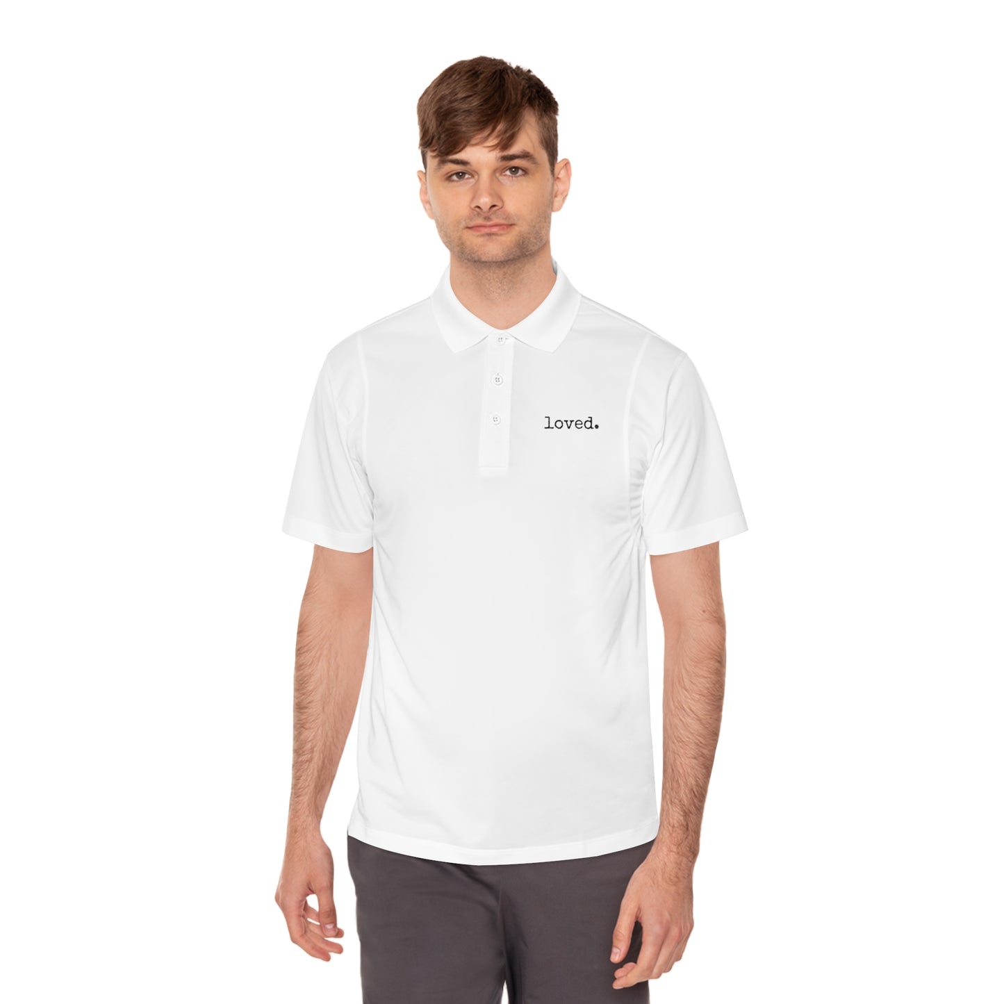 Loved. Men's Sport Polo Shirt