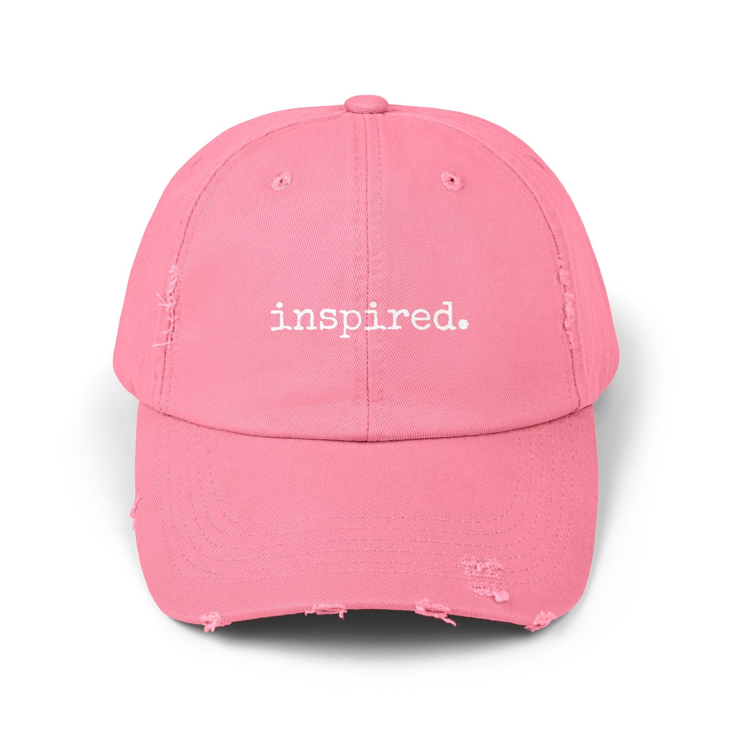 inspired. Distressed Cap