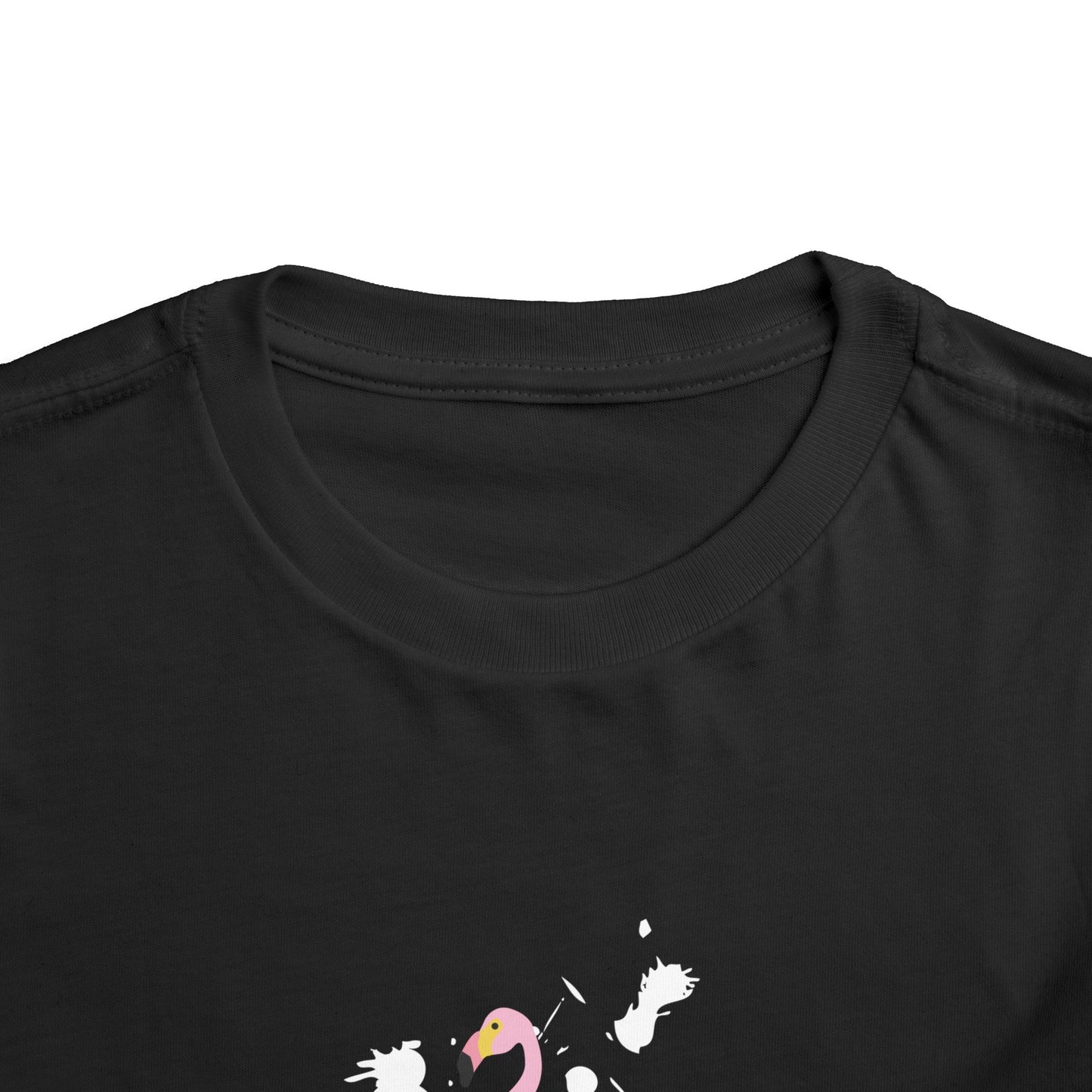 Toddler Flamingo Short Sleeve Tee