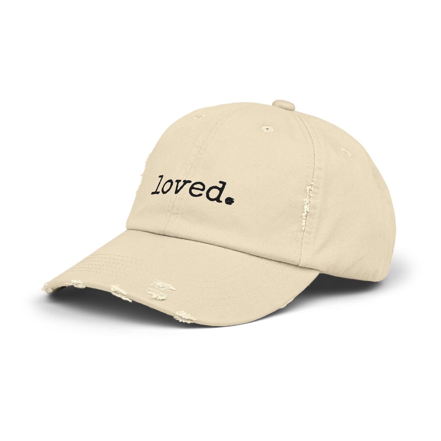 Loved. Distressed Hat